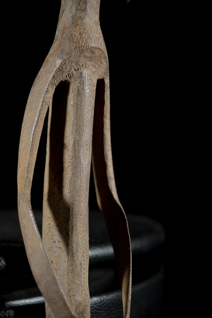 Statue Iagalagana en fer noir - Mumuye - Nigeria - Statues africaines