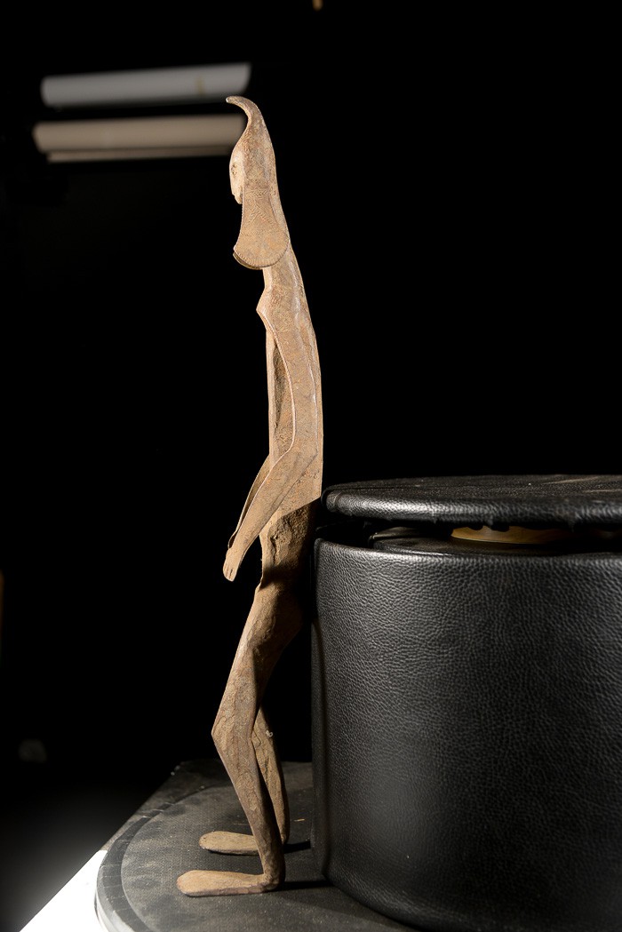 Statue Iagalagana en fer noir - Mumuye - Nigeria - Statues africaines