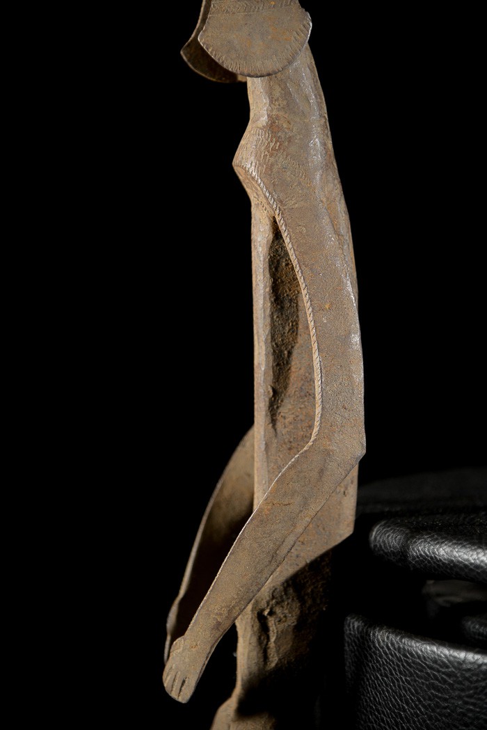 Statue Iagalagana en fer noir - Mumuye - Nigeria - Statues africaines