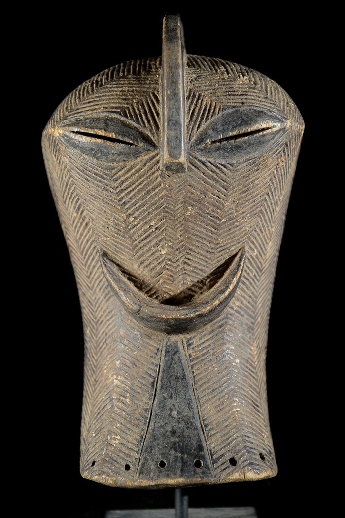 Masque Rituel Kifwebe - Luba - RDC Zaire