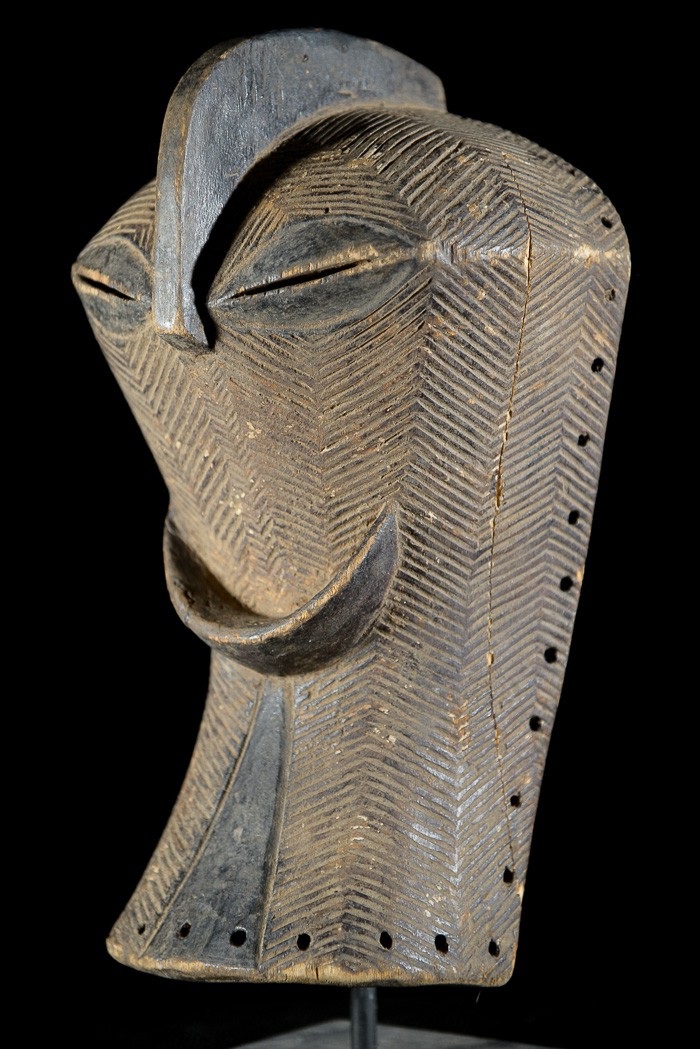 Masque Rituel Kifwebe - Luba - RDC Zaire