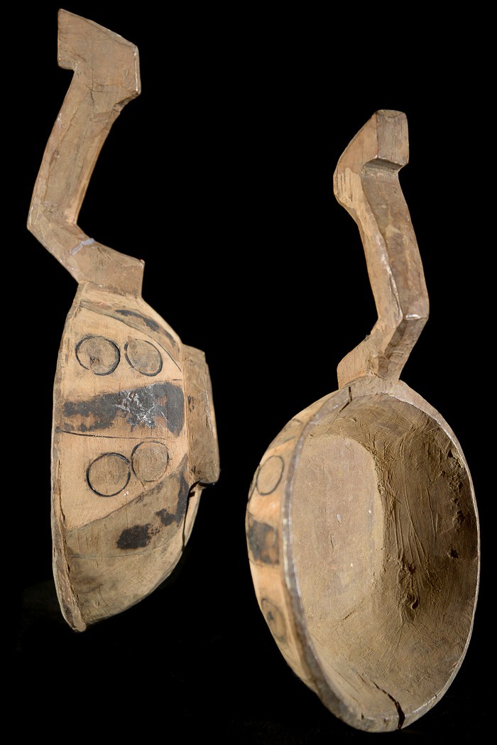 Grande louche en bois - Bidjogo - Guinée Bissau