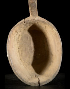 Grande cuillère en bois polychrome - Bidjogo - Guinée Bissau