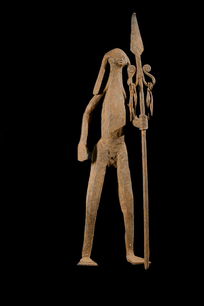 Statue Iagalagana en Fer noir - Mumuye - Nigeria - Statues africaines