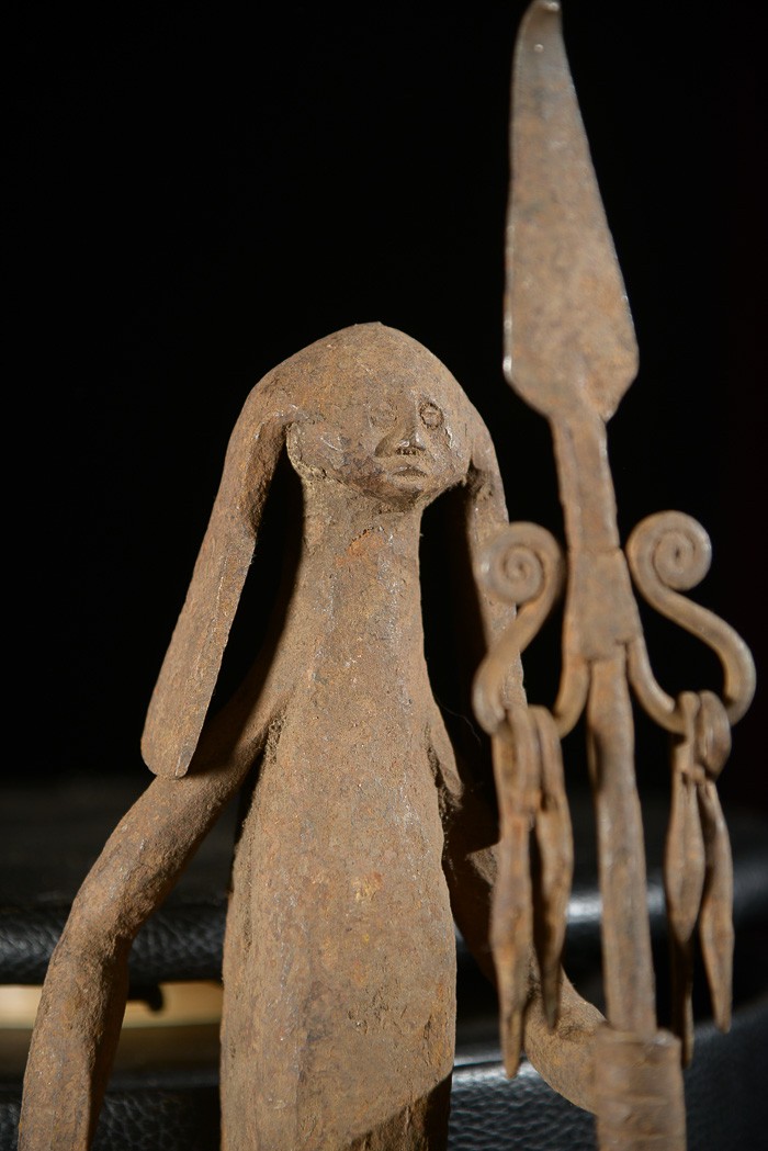 Statue Iagalagana en Fer noir - Mumuye - Nigeria - Statues africaines