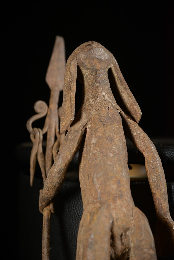 Statue Iagalagana en Fer noir - Mumuye - Nigeria - Statues africaines