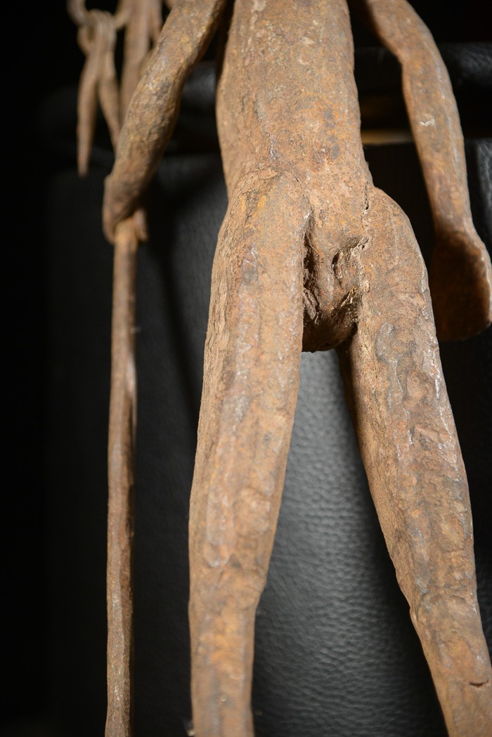 Statue Iagalagana en Fer noir - Mumuye - Nigeria - Statues africaines