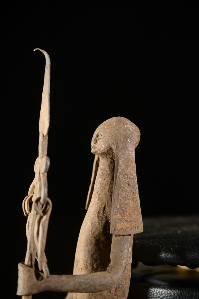 Statue Iagalagana en Fer noir - Mumuye - Nigeria - Statues africaines