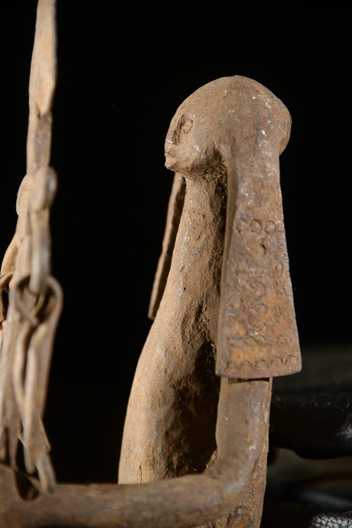 Statue Iagalagana en Fer noir - Mumuye - Nigeria - Statues africaines