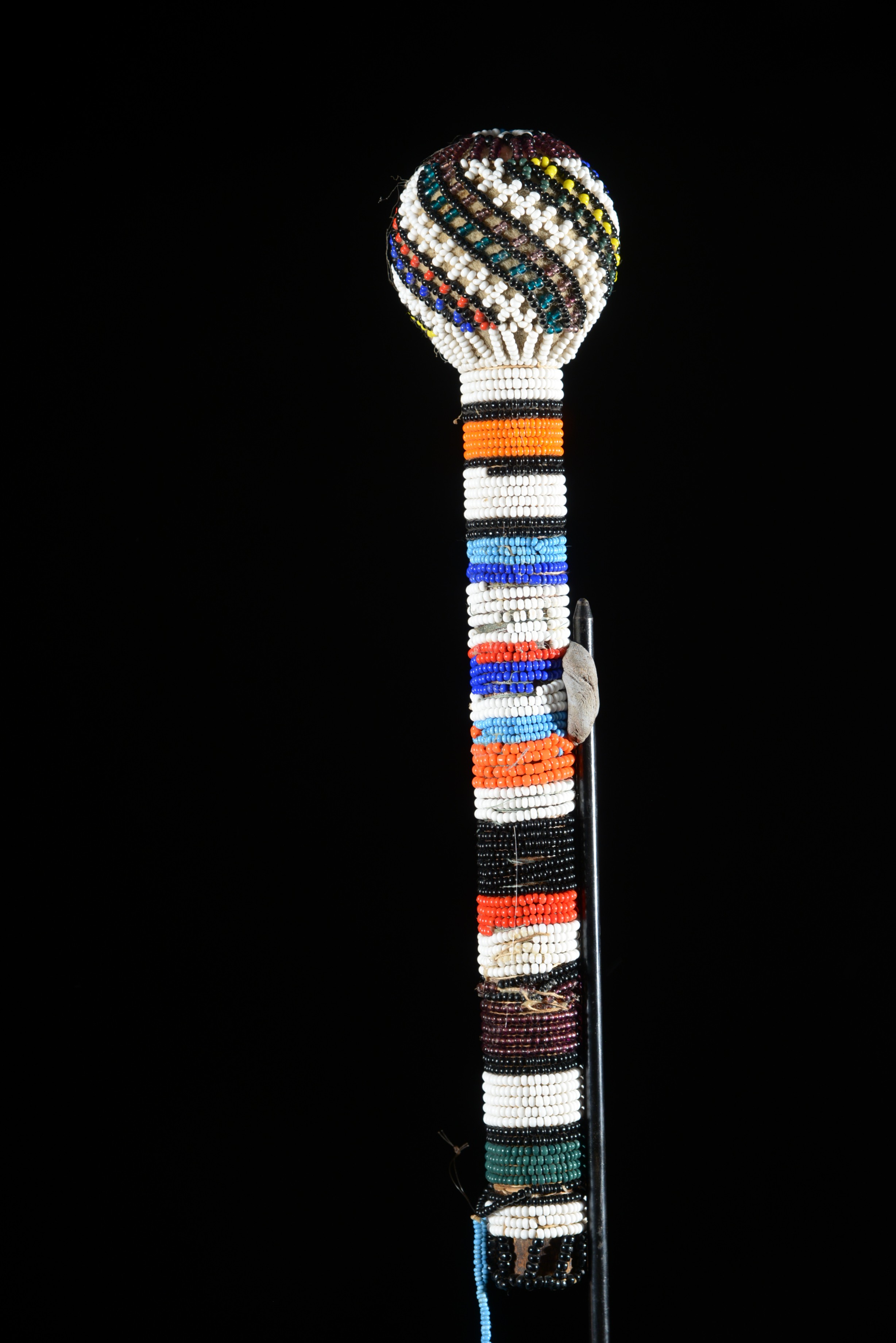 Baton Telefoni en perles - Ndebele - Afrique du Sud / Bostwana
