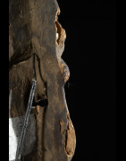 Masque casque polychrome - Kuba / Biombo  - RDC Zaire