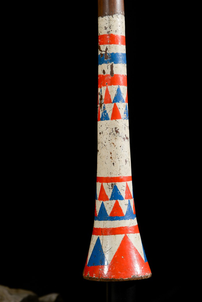 Canne polychrome Ndebele - Afrique du sud
