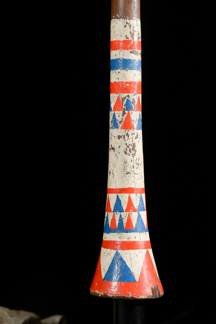 Canne polychrome Ndebele - Afrique du sud