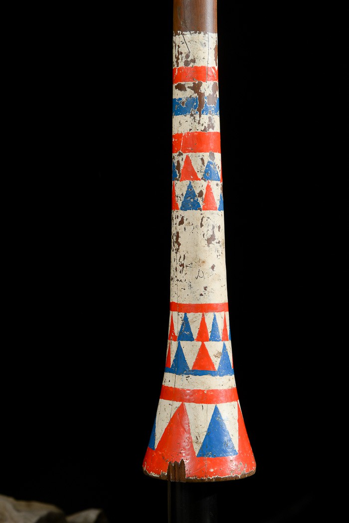 Canne polychrome Ndebele - Afrique du sud