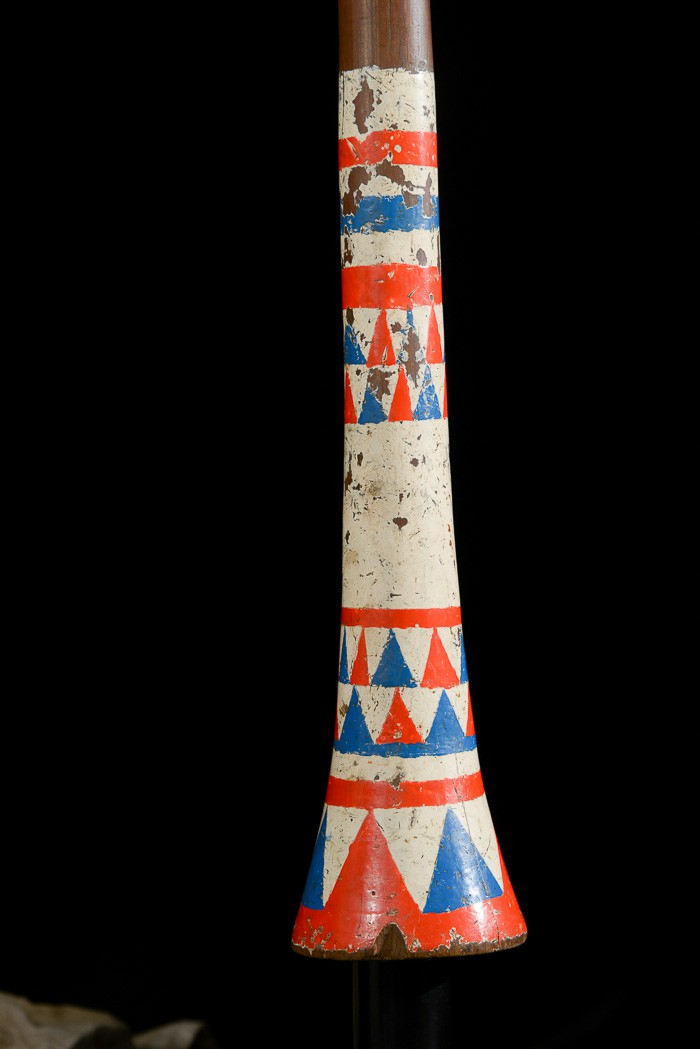 Canne polychrome Ndebele - Afrique du sud