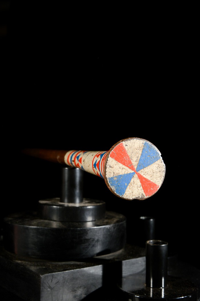 Canne polychrome Ndebele - Afrique du sud