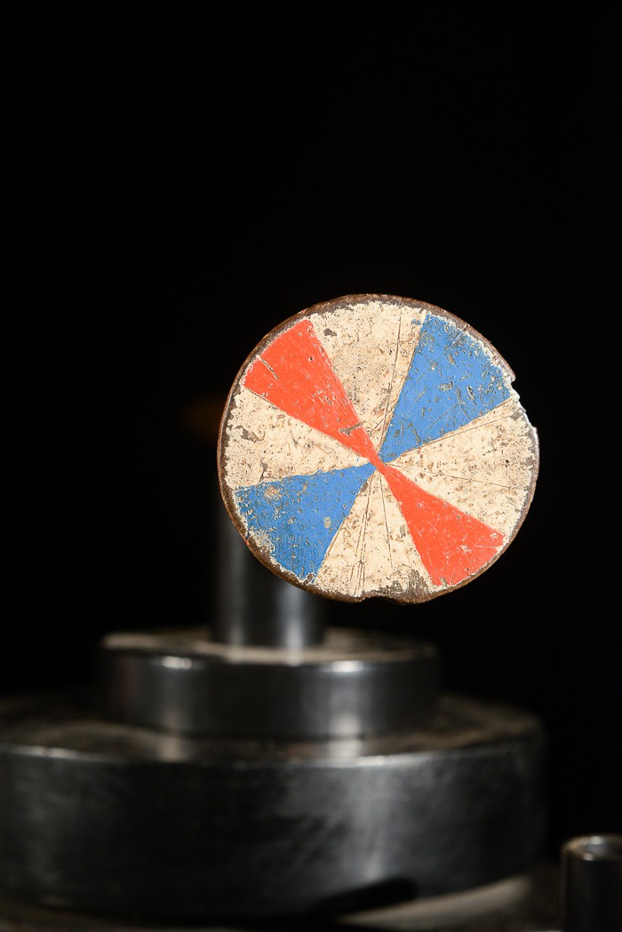 Canne polychrome Ndebele - Afrique du sud
