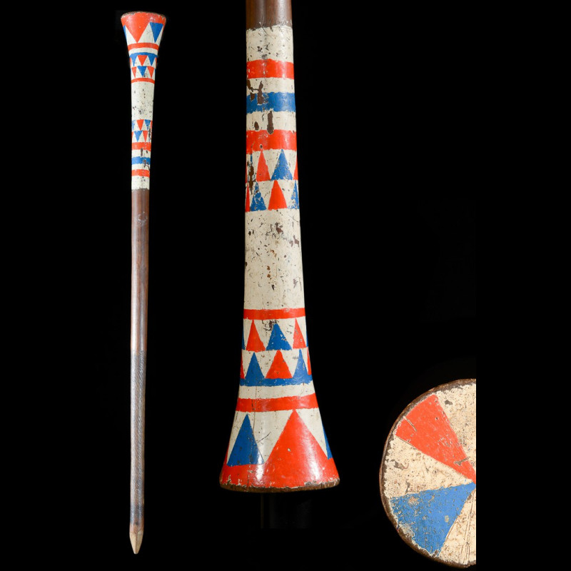 Canne polychrome Ndebele - Afrique du sud