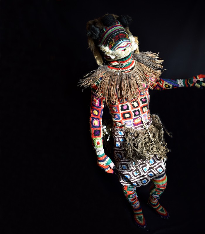 Costume Makishi Chisaluke - Luvale - Zambie