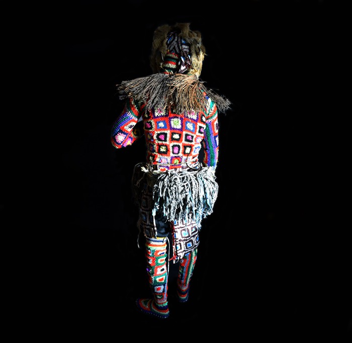 Costume Makishi Chisaluke - Luvale - Zambie