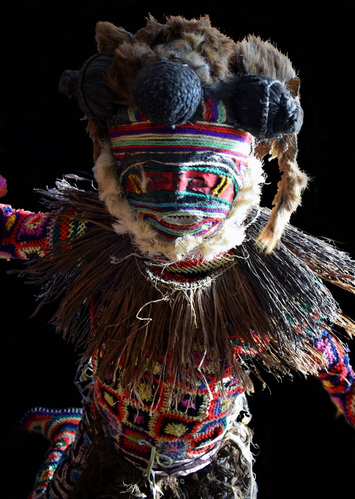 Costume Makishi Chisaluke - Luvale - Zambie