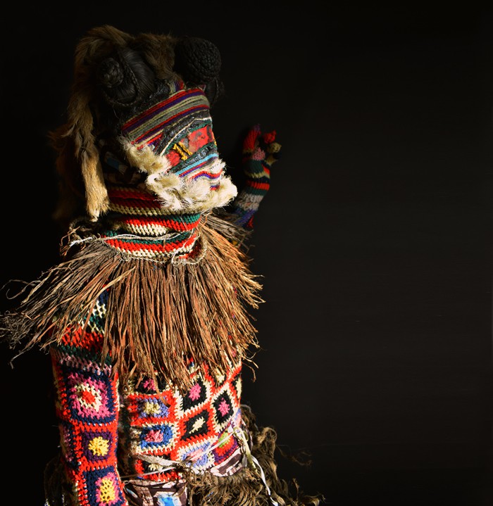 Costume Makishi Chisaluke - Luvale - Zambie