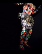 Costume Makishi Chisaluke - Luvale - Zambie
