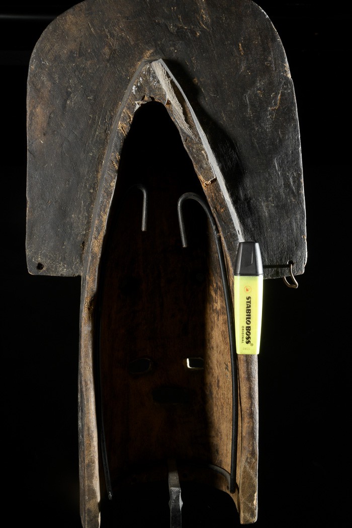Masque anthropomorphique - Tetela - RDC Zaire - Masques africains