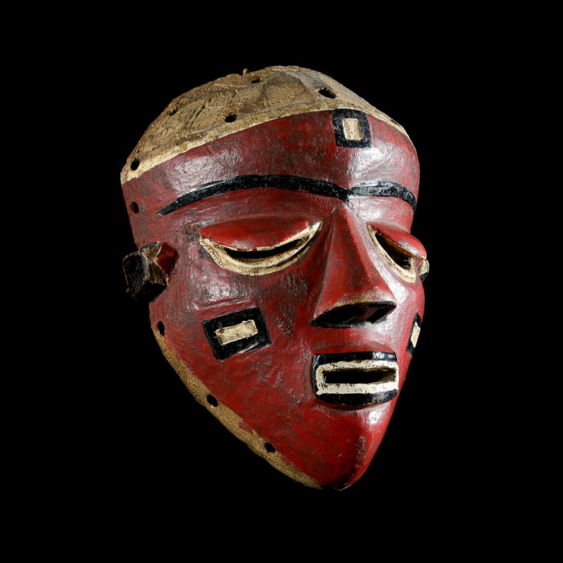 Masque Mbuya de style Katundu - Pende - RDC Zaire