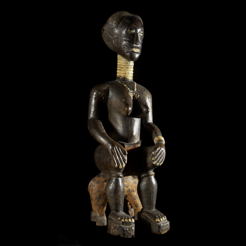 Statuette Maternite - Baoule - Côte d'Ivoire