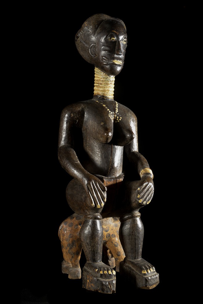 Statuette Maternite - Baoule - Côte d'Ivoire