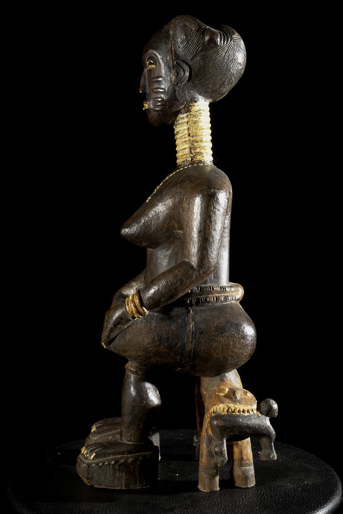 Statuette Maternite - Baoule - Côte d'Ivoire