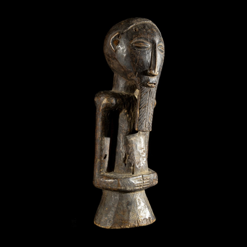 Statue cultuelle masculine - Kusu - RDC Zaire