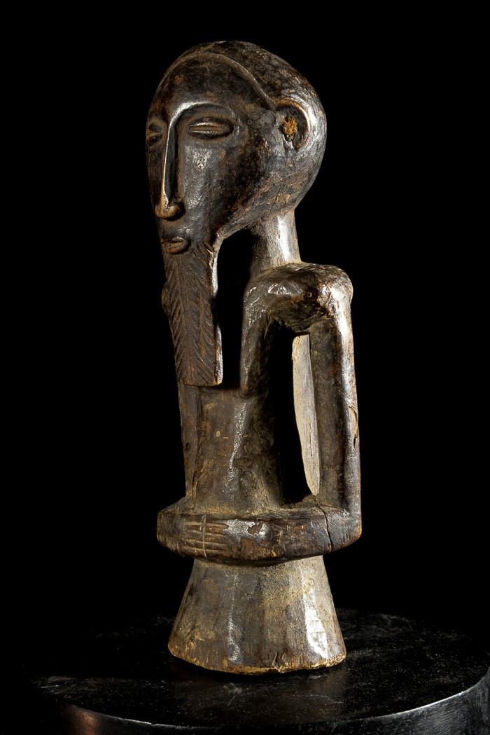 Statue cultuelle masculine - Kusu - RDC Zaire