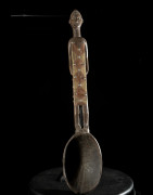 Cuillere en bois polychrome - Ngata - République Démocratique du Congo