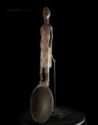Cuillere en bois polychrome - Ngata - République Démocratique du Congo