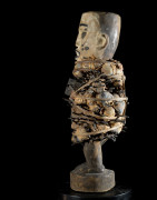 Fetiche Nkisi Nkonde Janiforme - Yombe - RDC Zaire - Nkisi Nkonde