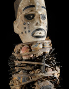Fetiche Nkisi Nkonde Janiforme - Yombe - RDC Zaire - Nkisi Nkonde