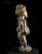 Fetiche Nkisi Nkonde Janiforme - Yombe - RDC Zaire - Nkisi Nkonde