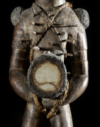 Fetiche Nkisi Nkonde Janiforme - Yombe - RDC Zaire - Nkisi Nkonde