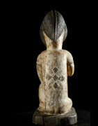 Statuette rituelle feminine - Punu / Pounou Lumbu - Gabon
