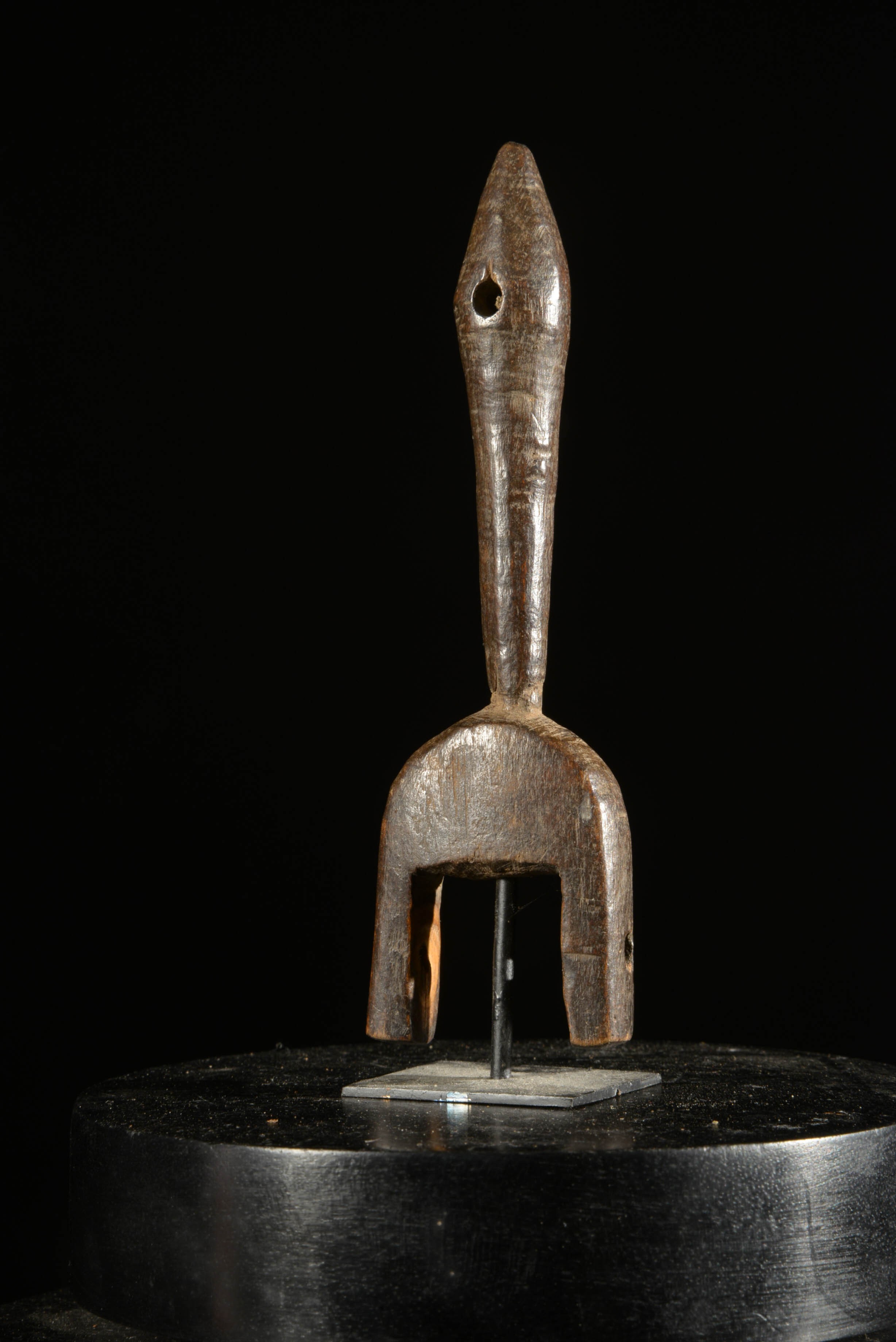 Etrier de poulie a tisser - Baoule - Côte d'Ivoire