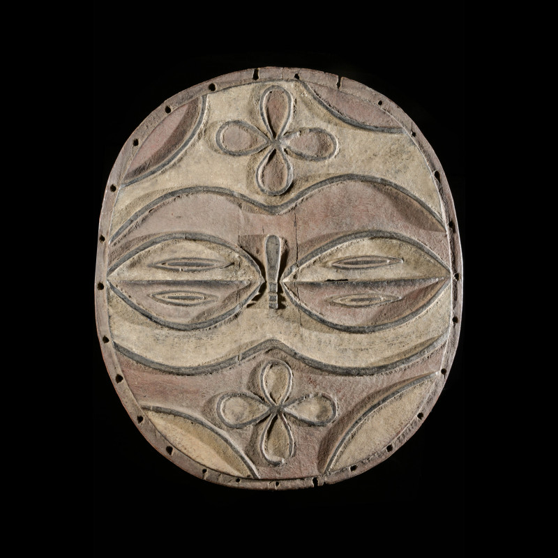 Masque facial Kidumu ancien - Teke / Tsayi - RDC Zaire