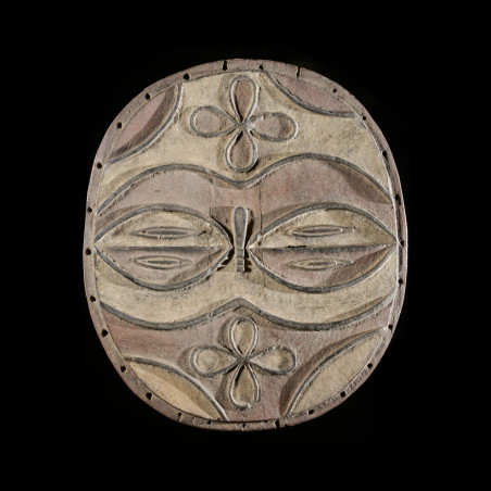 Masque facial Kidumu ancien - Teke / Tsayi - RDC Zaire