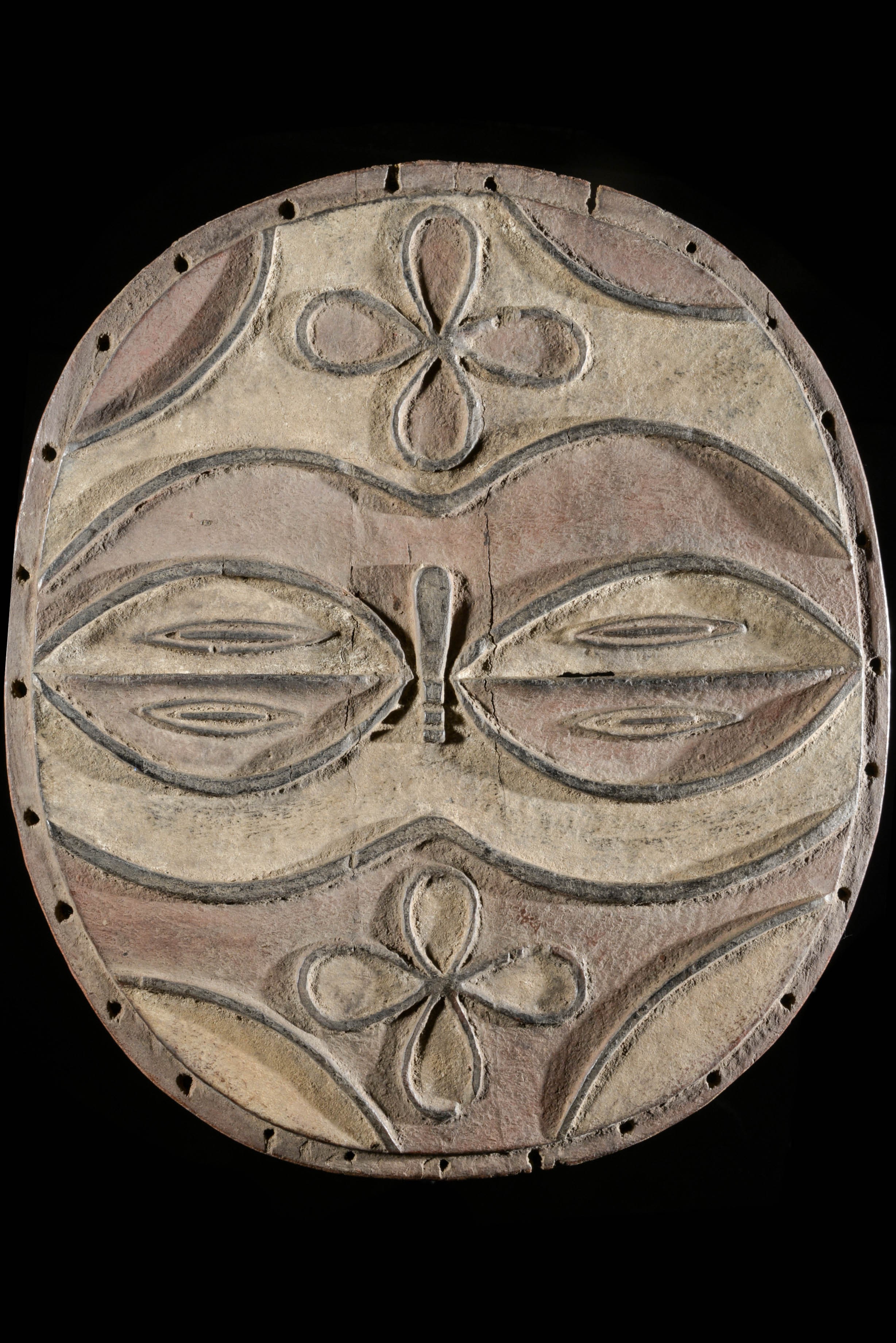 Masque facial - Teke / Tsayi - RDC Zaire