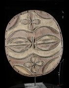 Masque facial Kidumu ancien - Teke / Tsayi - RDC Zaire