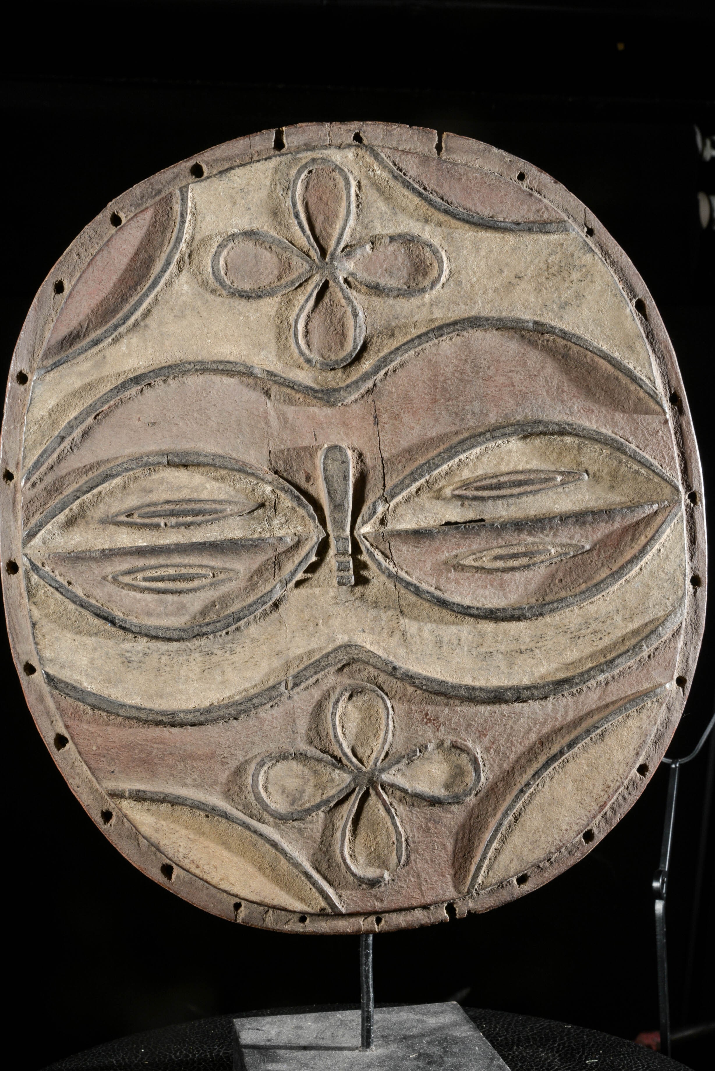 Masque facial - Teke / Tsayi - RDC Zaire