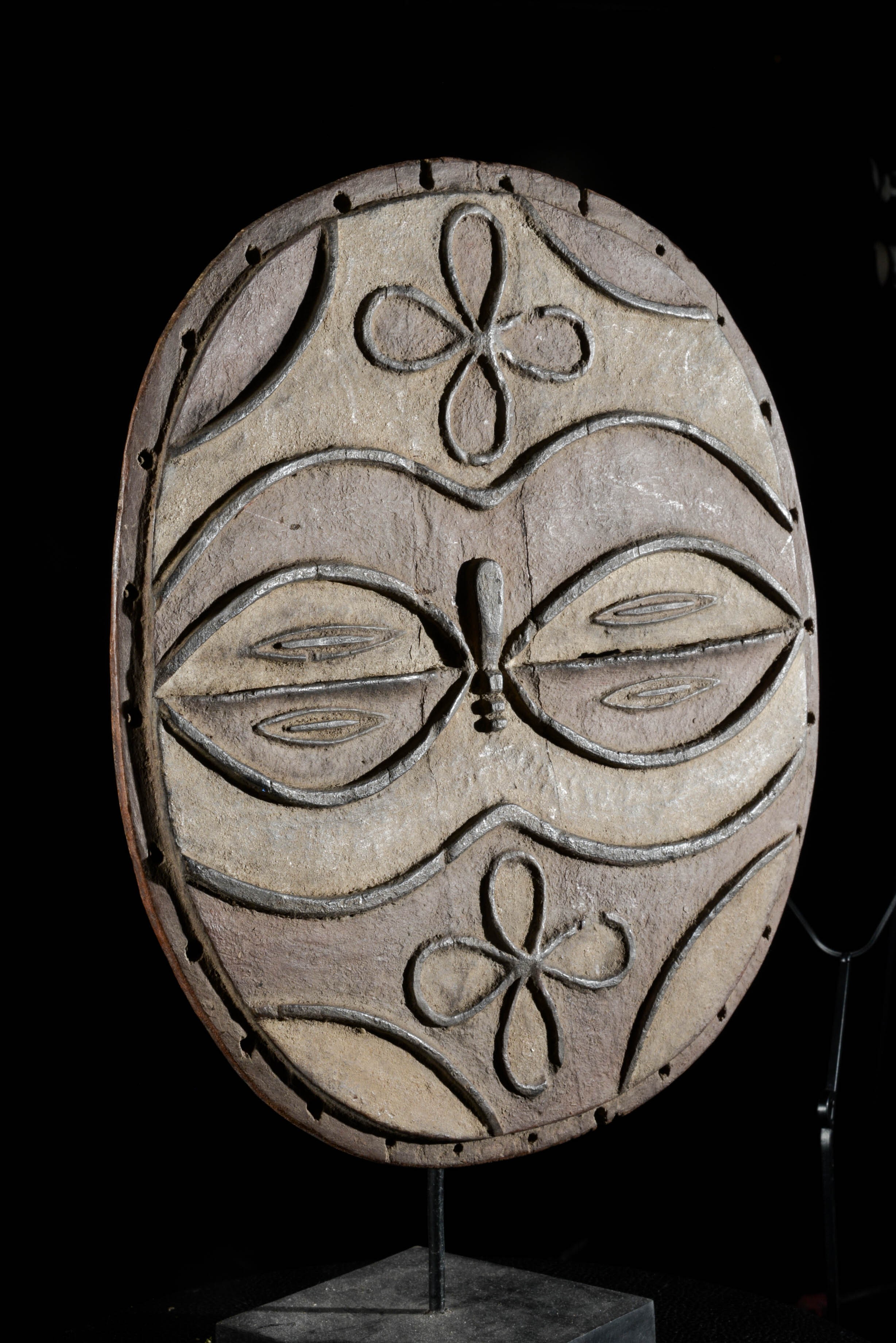 Masque facial - Teke / Tsayi - RDC Zaire