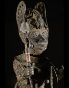 Oba et son cheval - Nigeria - BIni Edo - Bronze cire perdue