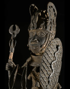 Oba et son cheval - Nigeria - BIni Edo - Bronze cire perdue